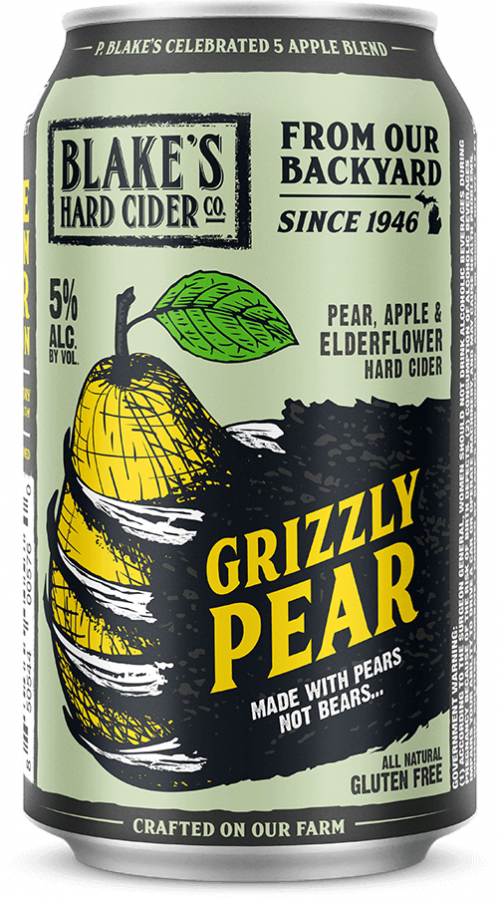 Blake's Hard Cider Co. Grizzly Pear