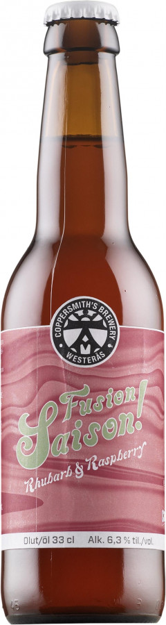 Coppersmith's Brewery Fusion Saison Rhubarb & Raspberry