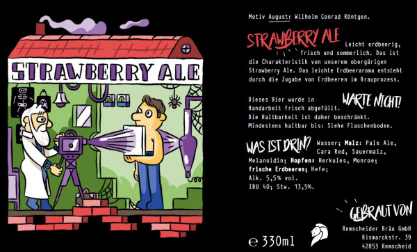 Remscheider Bräu Strawberry Ale