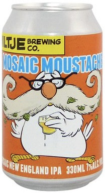 Uiltje Brewing Co. Mosaic Moustache - New England IPA