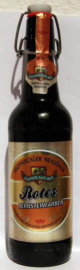 Wuppertaler Brauhaus Rotes Bernsteinfarben
