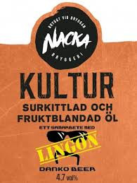 Nacka Bryggeri Kultur Lingon