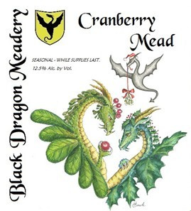 Black Dragon Meadery Cranberry Mead