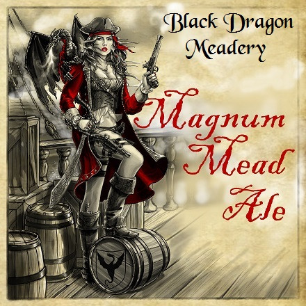 Black Dragon Meadery Magnum Mead Ale