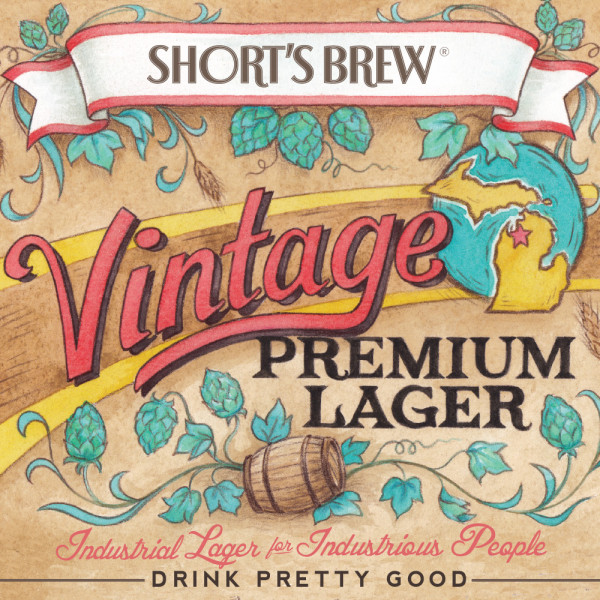 Short's Brewing Company Vintage Premium Lager