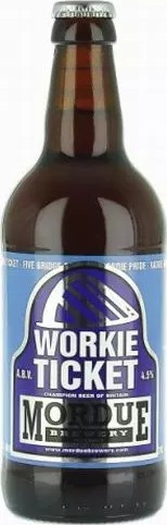 Mordue Brewery Workie Ticket
