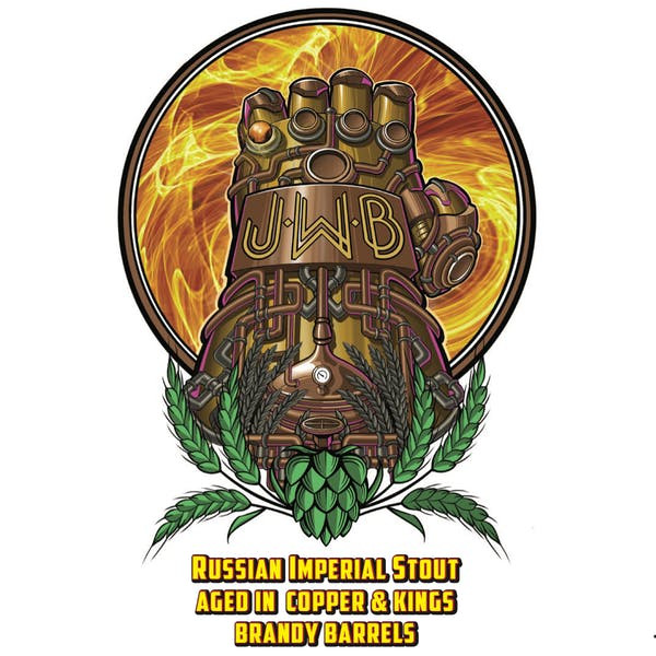 J. Wakefield Brewing Gauntlet Series : Orange Stone