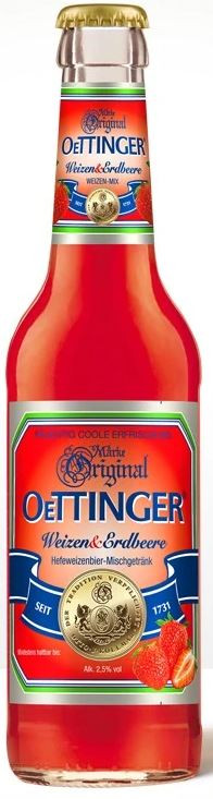 Oettinger Bier Gruppe Weizen & Erdbeere