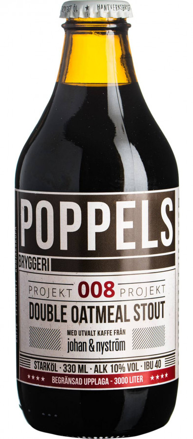 Poppels Bryggeri Projekt 008 Double Oatmeal Stout