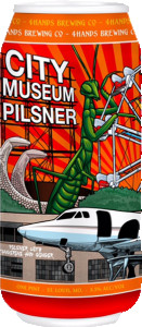4 Hands Brewing Co. City Museum Pilsner