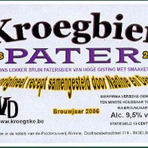 Brouwerij Alvinne Kroegbier Pater