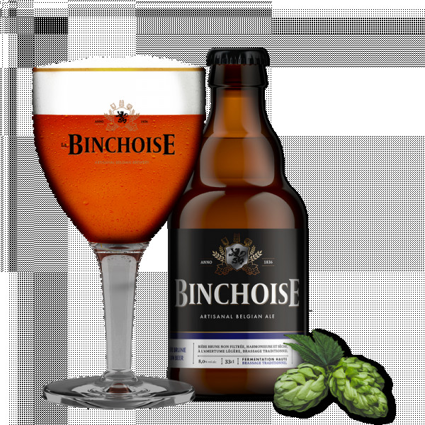 Brasserie La Binchoise Brune Tradition / Cistercienne Bruna