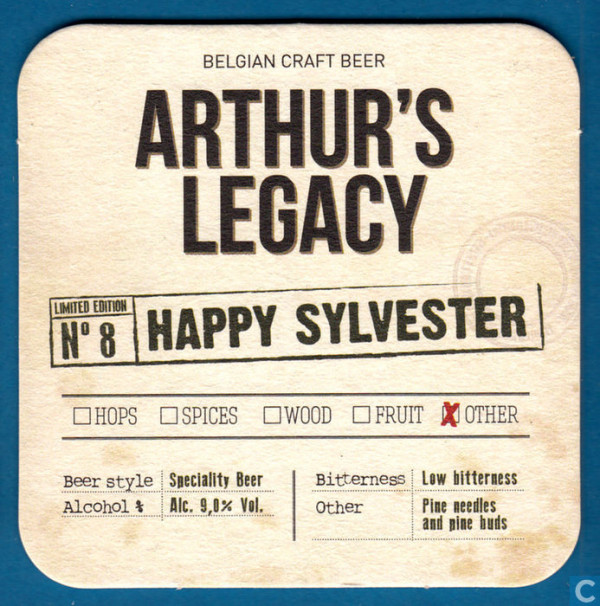 Brouwerij Palm Arthur's Legacy 08. Happy Sylvester