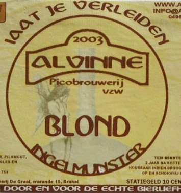 Brouwerij Alvinne Blond