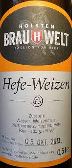 Holsten-Brauerei Brauwelt Hefe-Weizen