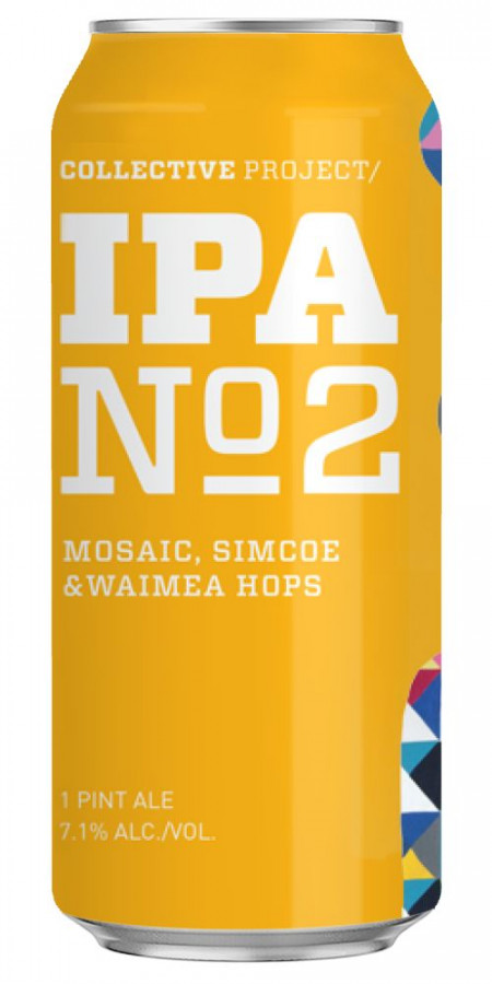 Collective Arts Brewing IPA No. 2: Mosaic, Simcoe & Waimea