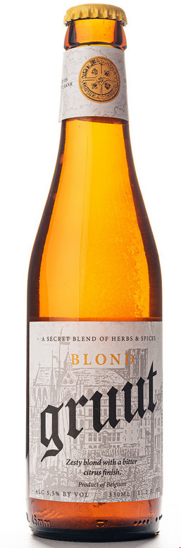 Gruut Gentse Stadsbrouwerij Blond
