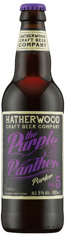 Lidl Hatherwood Craft Beer Company No. 5 The Purple Panther Porter