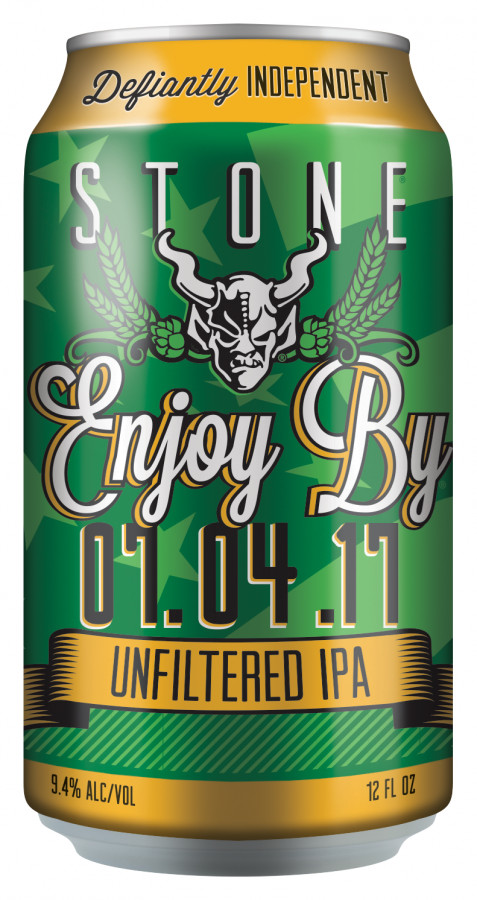 Stone Brewing Enjoy By IPA - Unfiltered (07.04.17)