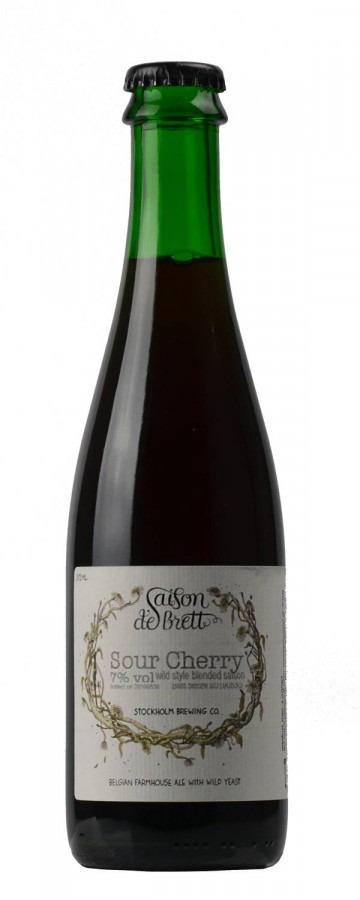 Stockholm (Sthlm) Brewing Co. Saison de Brett Sour Cherry