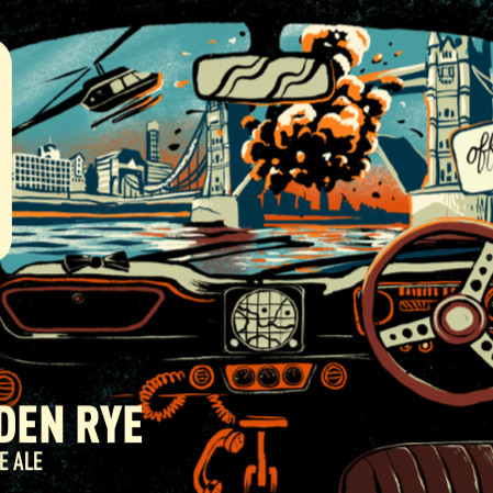 Hoppy Road Golden Rye
