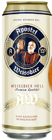 Privatbrauerei Eichbaum Apostel Weissbier Hell