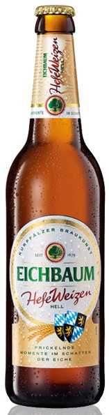 Privatbrauerei Eichbaum Hefe Weizen Hell