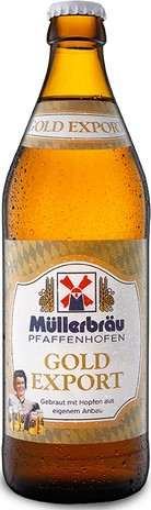 Müllerbräu Pfaffenhofen Gold Export