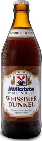 Müllerbräu Pfaffenhofen Weißbier Dunkel