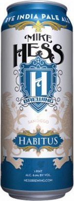 Mike Hess Brewing Company Habitus Rye IPA