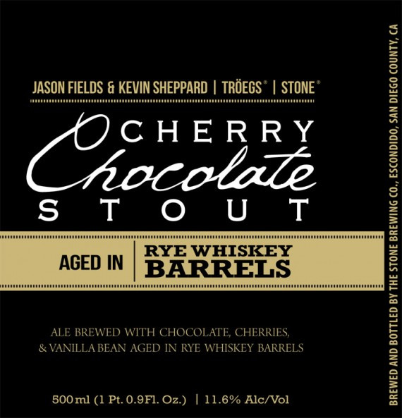 Stone Brewing Cherry Chocolate Stout - Rye Whiskey Barrel-Aged