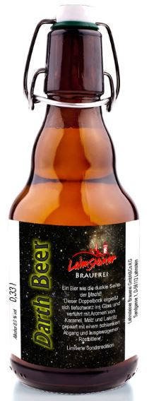 Lahnsteiner Brauerei Darth Beer
