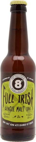 Eight Degrees Brewing Full Irish Single Malt IPA