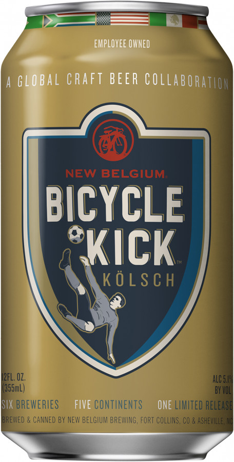 New Belgium Brewing Company Bicycle Kick