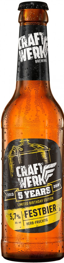 Craftwerk Brewing Festbier (5 Year Birthday Edition)