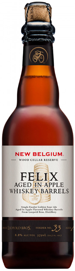 New Belgium Brewing Company Felix Aged In Apple Whiskey Barrels