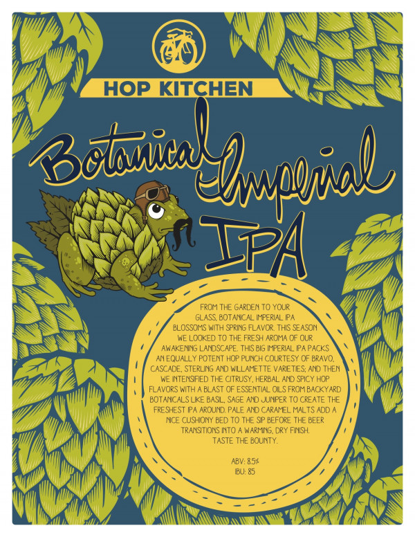 New Belgium Brewing Company Hop Kitchen: Botanical Imperial IPA