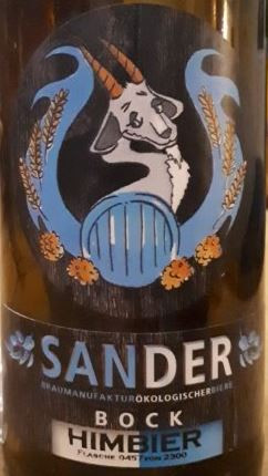 Privatbrauerei Sander Limited Himbier Bock
