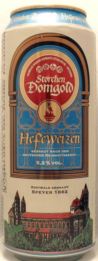 Frankenthaler Brauhaus Storchen Domgold Hefeweizen