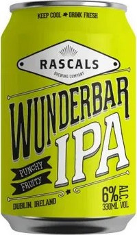 Rascals Brewing Co Wunderbar IPA