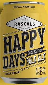 Rascals Brewing Co Happy Days