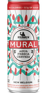 New Belgium Brewing Company Mural Agua Fresca Cerveza: Watermelon Lime