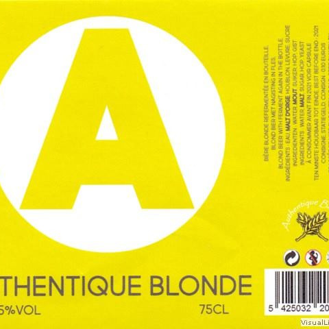 Authentique Brasserie Blonde