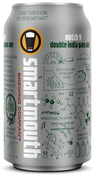 Smartmouth Brewing Company Notch 9 Double IPA