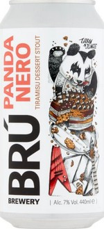 Brú Brewery Urban Jungle Panda Nero