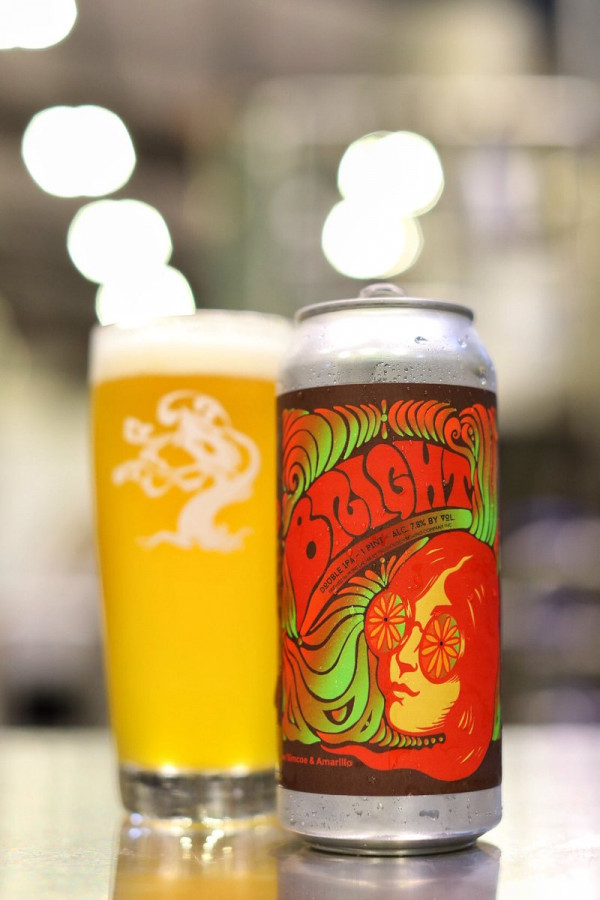 Tree House Brewing Company Bright (w/ Simcoe & Amarillo)
