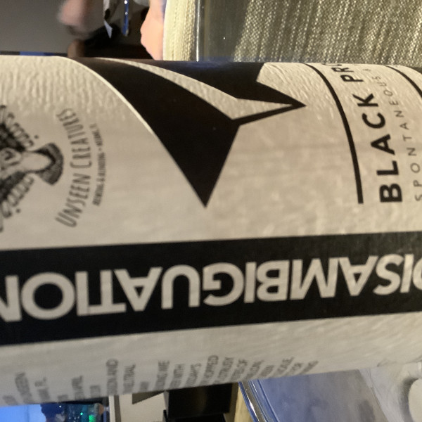 Black Project Spontaneous & Wild Ales Disambiguation