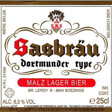 Leroy Breweries Sasbräu