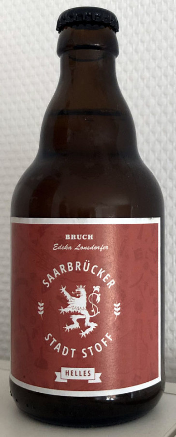 Brauerei G.A. Bruch Saarbrücker Stadt Stoff