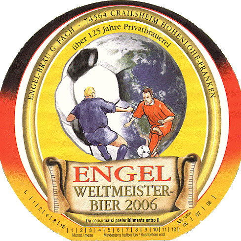 Biermanufaktur Engel Weltmeister Bier 2006